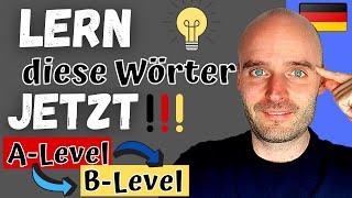 B-Level-Wortschatz  B1  B2  Learn German  Deutsch lernen