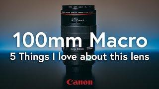 Canon EF 100mm f2.8L Macro USM Review