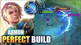 THE PERFECT AAMON BUILD  MOBILE LEGENDS