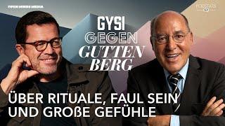 Über Rituale faul sein und große Gefühle GGG live aus Dinslaken  Gysi gegen Guttenberg