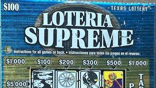 CLAIMER big win  LOTERIA SUPREME