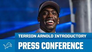 Terrion Arnold full introductory press conference  2024 #NFLDraft