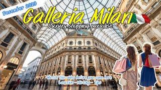 Galleria Milan  Surga belanja barang mewah dan tempat wisata terkenal