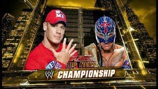 LUCHA COMPLETA John Cena vs Rey Mysterio Campeonato WWE  Raw Latino ᴴᴰ