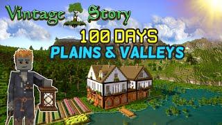 100 Days in Vintage Story Plains and Valleys