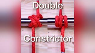 Double constrictor.                #knot #rope #loop #bend #cord #line #tourism #tie #camping #hitch