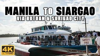 4K The Budget-Friendly Route to SIARGAO via BUTUAN and SURIGAO CITY Full Travel Guide