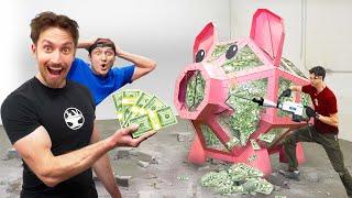 $10000 if you can break the PIGGY BANK CHALLENGE