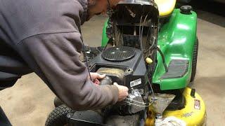 John Deere X300 series - Engine Maintenance with John Deere Home Maintenance Kit