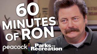 60 Minutes Of Iconic Ron Swanson Moments  Parks and Recreation