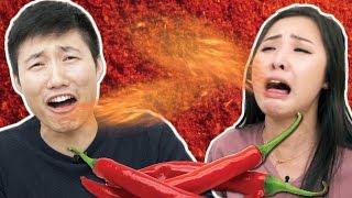 SUPER SPICY RAMEN CHALLENGE