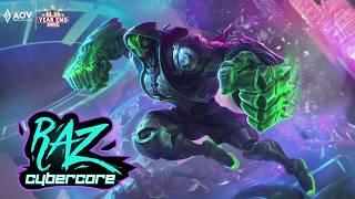 THE BEST RECALL EFFECT - Raz Cybercore Skin Spotlight - Garena AOV