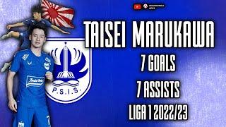 Full Highlight Goal dan Assist Taisei Marukawa Liga 1 20222023 Untuk PSIS Semarang