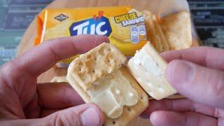 TUC Cheese Sandwich  Die neue TUC Sorte mit Käsefüllung im Test 