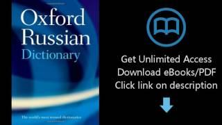 Download Oxford Russian Dictionary Russian-English  English-Russian PDF