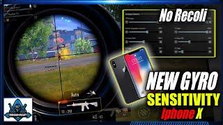 NEW GYRO SENSITIVITY FOR IPHONE X   PUBG Mobile