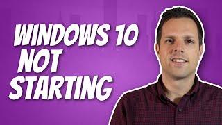 How to reset Windows 10 if its not starting up