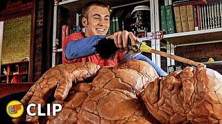 Johnny Storm Pranks The Thing Scene  Fantastic Four 2005 Movie Clip HD 4K