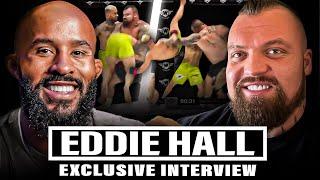 THE BEAST EDDIE HALL on 2 v 1 MMA FIGHT SPARRING TOM ASPINALL STRONGMAN  EXCLUSIVE INTERVIEW