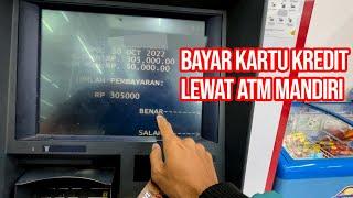 Cara Bayar Tagihan Kartu Kredit Mandiri Lewat ATM