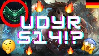  AD Udyr Guide german S14  RANKED FREE WINS 1v9 SNOWBALL  Udyr Breaker Build JGL DIFF JGL GAP 