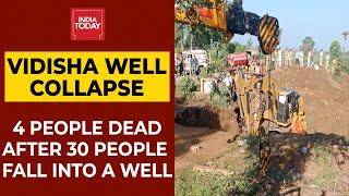 4 Dead After 30 People Fall Into Well While Rescuing Girl In MP’s Vidisha Rescue Ops on