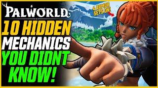 OVER 100 HOURS TO DISCOVER THIS 10 Hidden Mechanics in Palworld  Palworld Tips Tricks & Secrets