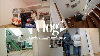 Kinderzimmer makeover  ausmisten & putzen  Familienvlog