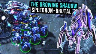 StarCraft 2 LotV Speedrun - Mission 2 The Growing Shadow Brutal