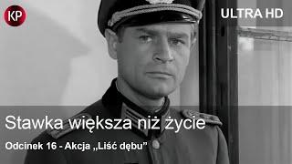 Stawka Większa Niż Życie 1968  4K  Odcinek 16  Kultowy Polski Serial  Hans Kloss  Za Darmo