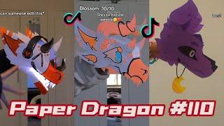 Dragon Puppet Crafts - Paper Dragon TikTok Compilation #110