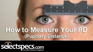 How to Measure Your PD Pupillary Distance with SelectSpecs HD