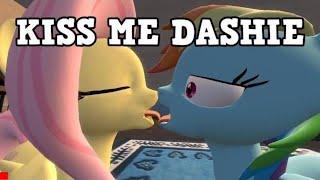 FLUTTERSHYS HOT DATE WTF MY LITTLE PONY RIDE COMIC DUBS