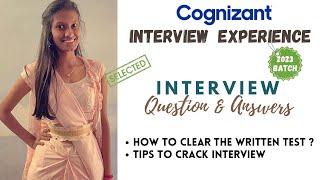 Cognizant latest interview Experience 2023  CTS interview  TR & HR Interview questions  Genc