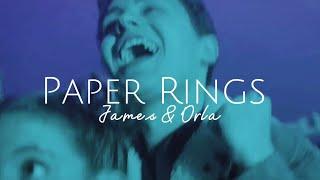 James & Orla  Paper Rings