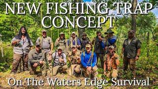 NEW FISHING TRAP CONCEPT Catch fish for SURVIVAL with Dave Canterbury