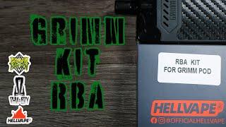 THE ALL NEW GRIMM KIT RBA BUILD TUTORIAL  HELLVAPE