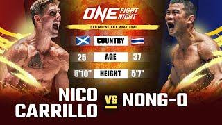 Phenom vs. Legend  Nico Carrillo vs. Nong-O  Muay Thai Full Fight