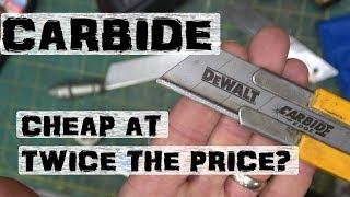 BOLTR DEWALT Carbide  Knife Blades