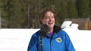 February 2023 Snow Survey Live Stream at Phillips Station