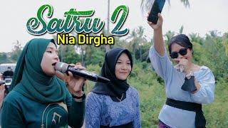 SATRU 2 VERSI NIA DIRGHA DANGDUT JALANAN LOMBOK IRAMA DOPANG