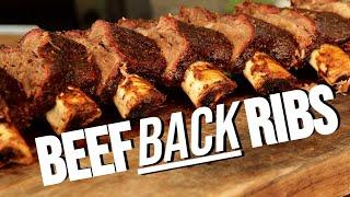 How To Smoke The BEST Beef Back Ribs EASY On a Pellet Grill