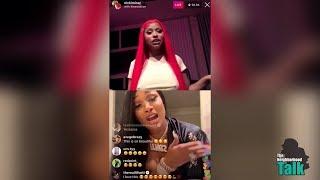 Nicki Minaj On Instagram Live Ft. Megan Thee Stallion FULL ️