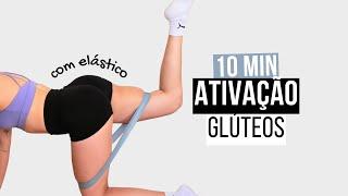 Ativação Rápida de Glúteos com Elástico  Pré-Treino Eficaz de 10 Minutos  Pump Imediato