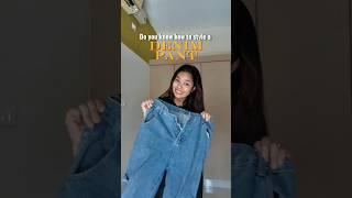 Styling a denim pant #youtubeshorts