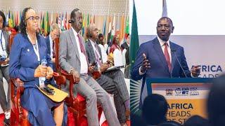 LISTEN WHAT PRESIDENT RUTO TOLD RAILA ODINGA BEFORE 54 AFRICA PRESIDENTS AT IDA AFRICA STATE SUMMIT