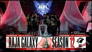 Moment Onic Angkat Piala MPL Season 12