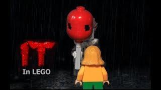 LEGO IT - Georgie meets Pennywise scene horror brickfilm