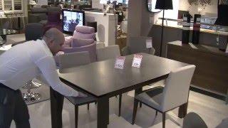 Calligaris Extending Table  Demonstration