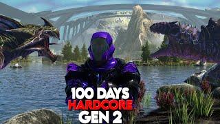 I Survived 100 Days of Hardcore Ark Genesis 2... Heres What Happened
